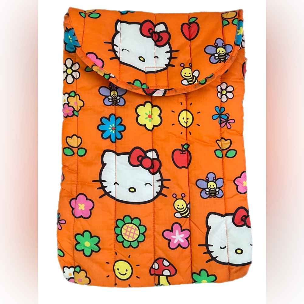 Hello Kitty Orange Floral Sleeping Bag